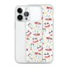 Cat Surfing iPhone Clear Case