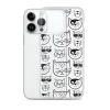 Cartoonish Cat iPhone Clear Case