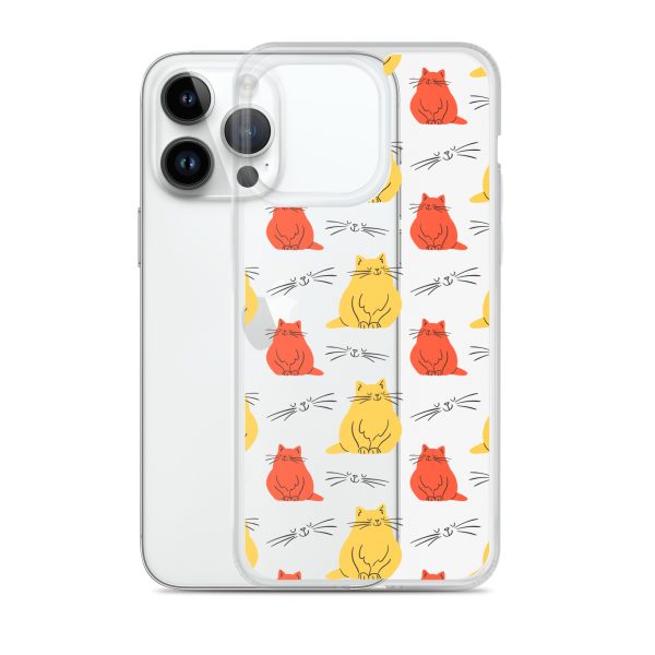 clear-case-for-iphone-iphone-14-pro-max-case-with-phone-6a1d70b94a385.jpg Abstract Colorful Cats iPhone Clear Case