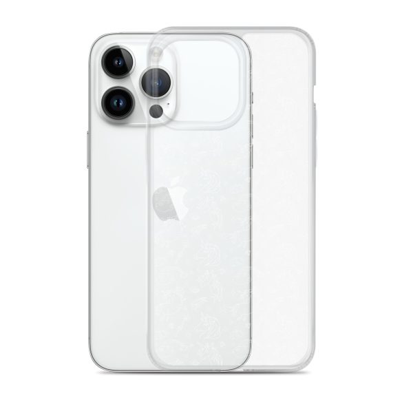 Illustrated Unicorn iPhone Clear Case