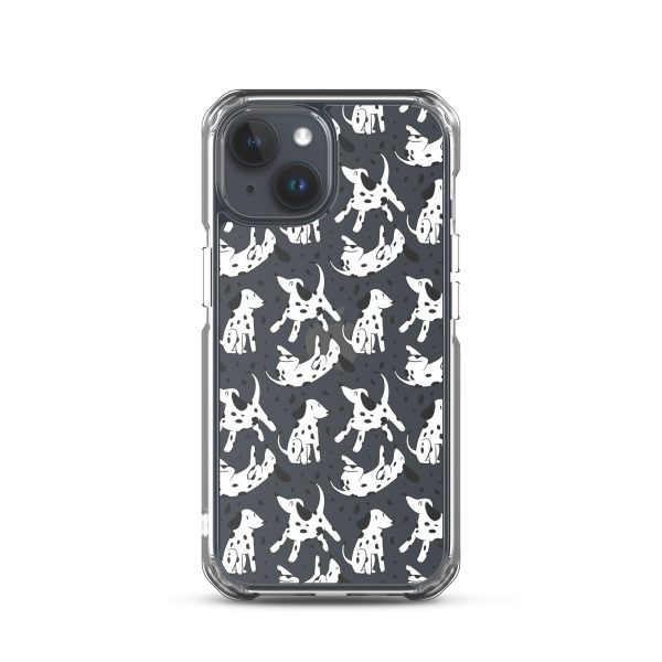 clear-case-for-iphone-iphone-15-case-on-phone-6a1d69ff6ebf8.jpg Dalmatian Dog iPhone Clear Case