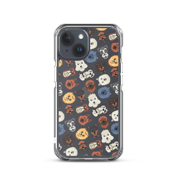 clear-case-for-iphone-iphone-15-case-on-phone-6a1d6b9c61969.jpg Dog Heads Seamless iPhone Clear Case