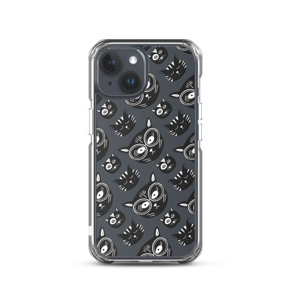 clear-case-for-iphone-iphone-15-case-on-phone-6a1d710c97362.jpg Funky Cats iPhone Clear Case