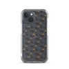 Halloween Seamless Cat iPhone Clear Case