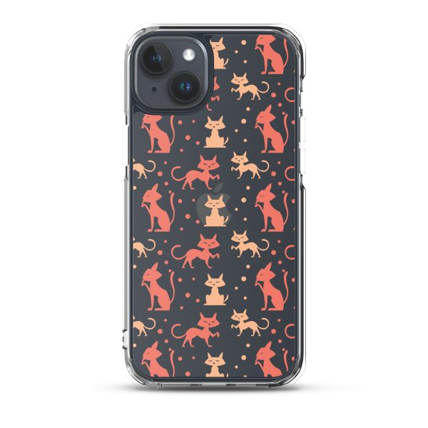 clear-case-for-iphone-iphone-15-plus-case-on-phone-6a1d6f4308545.jpg Cat Silhouettes Seamless iPhone Clear Case