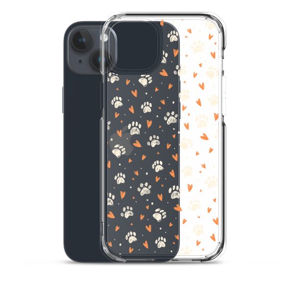 clear-case-for-iphone-iphone-15-plus-case-with-phone-6a1d6a91cfba1.jpg Paws Prints Hearts iPhone Clear Case