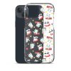 Cat Surfing iPhone Clear Case