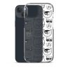 Cartoonish Cat iPhone Clear Case