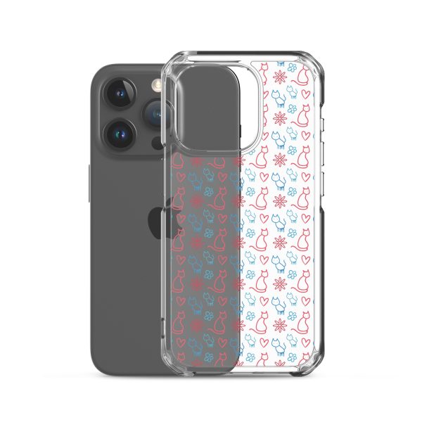 clear-case-for-iphone-iphone-15-pro-case-with-phone-6a1d6fc0b0e49-1.jpg Cats and Flowers Doodle iPhone Clear Case