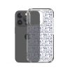 Simple Cat Outlines iPhone Clear Case