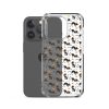 Halloween Seamless Cat iPhone Clear Case