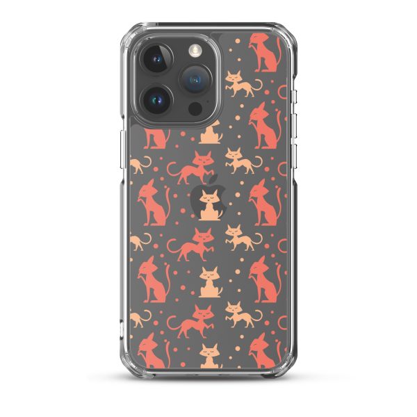 clear-case-for-iphone-iphone-15-pro-max-case-on-phone-6a1d6f430861d.jpg Cat Silhouettes Seamless iPhone Clear Case