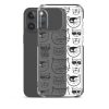 Cartoonish Cat iPhone Clear Case