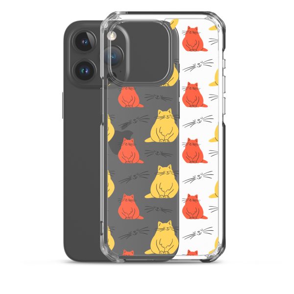 clear-case-for-iphone-iphone-15-pro-max-case-with-phone-6a1d70b94a7c6.jpg Abstract Colorful Cats iPhone Clear Case