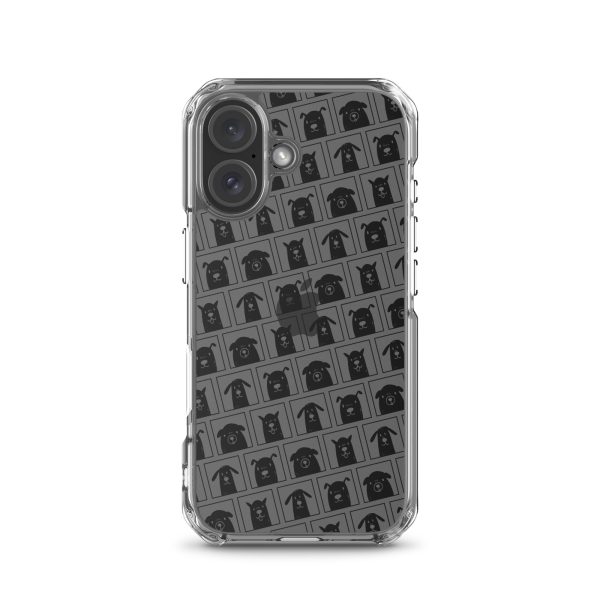 clear-case-for-iphone-iphone-16-case-on-phone-6a1d68fd23d43.jpg Black Dogs iPhone Clear Case