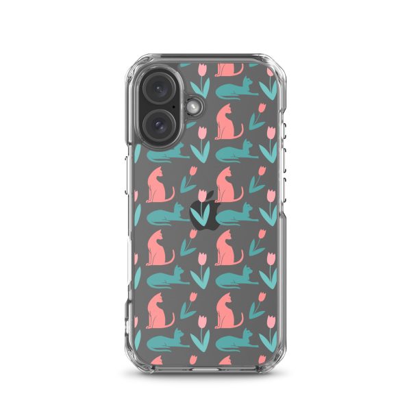 clear-case-for-iphone-iphone-16-case-on-phone-6a1d6dc356b7c.jpg Cat Silhouettes iPhone Clear Case