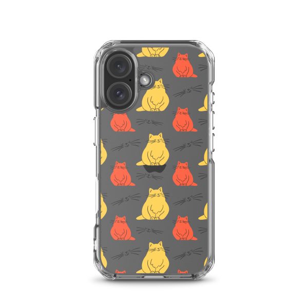 clear-case-for-iphone-iphone-16-case-on-phone-6a1d70b94ae1c.jpg Abstract Colorful Cats iPhone Clear Case