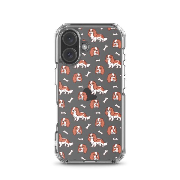 clear-case-for-iphone-iphone-16-case-on-phone-6a1d80d69bc20.jpg Cavalier Dog iPhone Clear Case