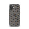 Halloween Seamless Cat iPhone Clear Case