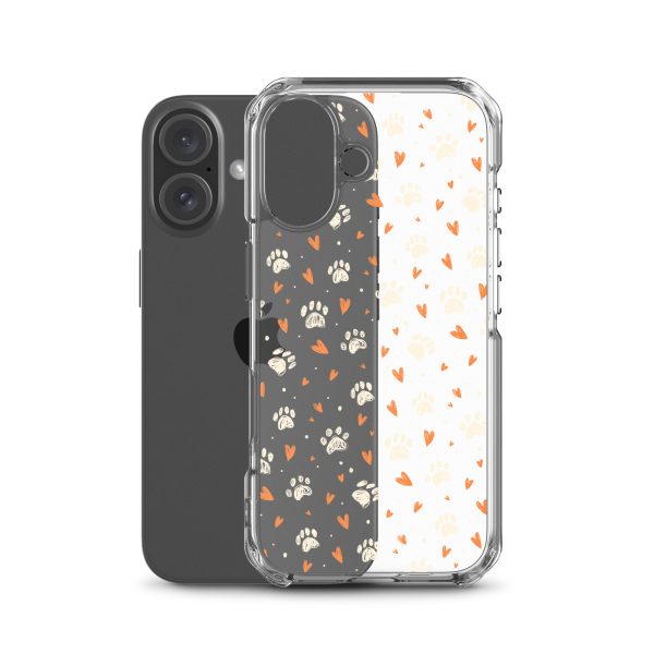 clear-case-for-iphone-iphone-16-case-with-phone-6a1d6a91d0170.jpg Paws Prints Hearts iPhone Clear Case