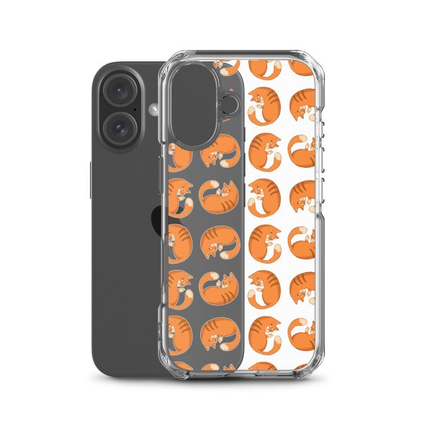 clear-case-for-iphone-iphone-16-case-with-phone-6a1d6e143b6f1.jpg Orange Cat iPhone Clear Case