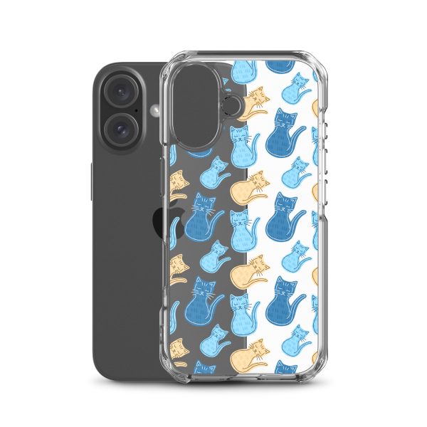 Cat Cartoon iPhone Clear Case