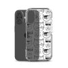 Cartoonish Cat iPhone Clear Case