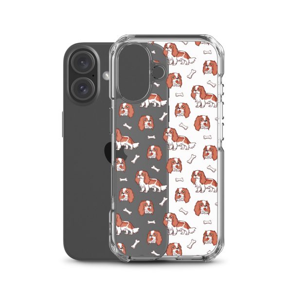 clear-case-for-iphone-iphone-16-case-with-phone-6a1d80d69bc70.jpg Cavalier Dog iPhone Clear Case