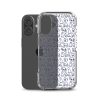 Simple Cat Outlines iPhone Clear Case