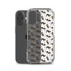 Halloween Seamless Cat iPhone Clear Case