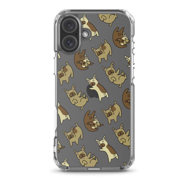clear-case-for-iphone-iphone-16-plus-case-on-phone-6a1d6c02195f1.jpg French Bulldog iPhone Clear Case