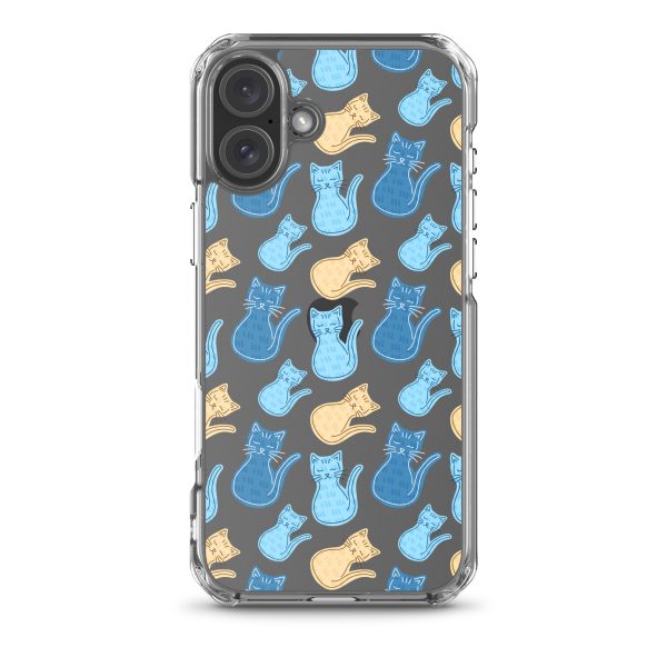 Cat Cartoon iPhone Clear Case