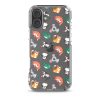 Cute Cartoon Animals iPhone Clear Case