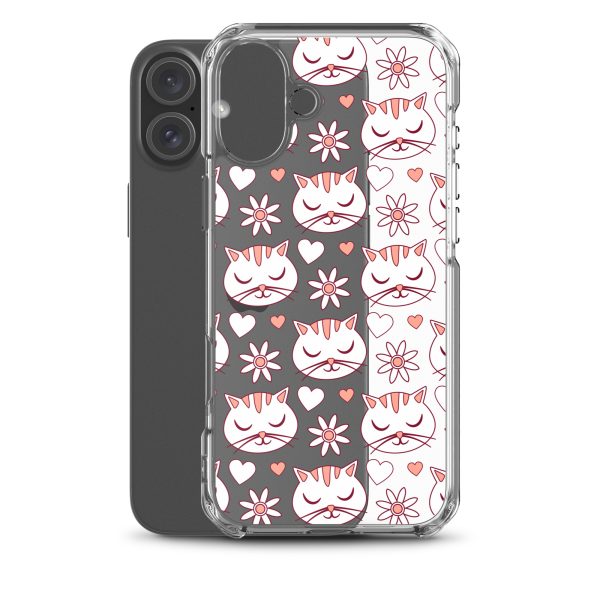 clear-case-for-iphone-iphone-16-plus-case-with-phone-6a1d6d62f2e81.jpg Cat Flowers and Hearts iPhone Clear Case