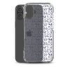 Simple Cat Outlines iPhone Clear Case