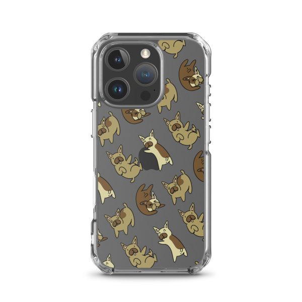 clear-case-for-iphone-iphone-16-pro-case-on-phone-6a1d6c0219799.jpg French Bulldog iPhone Clear Case