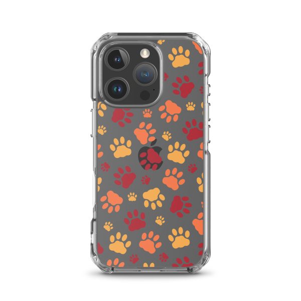 clear-case-for-iphone-iphone-16-pro-case-on-phone-6a1d6ed387d6f.jpg Cat Paws iPhone Clear Case