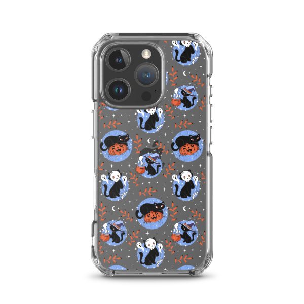 clear-case-for-iphone-iphone-16-pro-case-on-phone-6a1d6f9a202a8.jpg Halloween Cats iPhone Clear Case