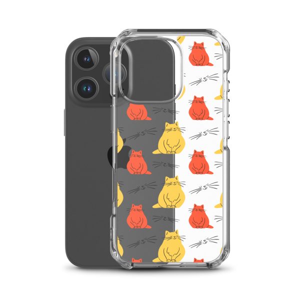 clear-case-for-iphone-iphone-16-pro-case-with-phone-6a1d70b94ad15.jpg Abstract Colorful Cats iPhone Clear Case
