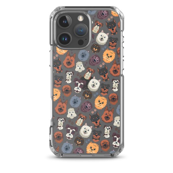 clear-case-for-iphone-iphone-16-pro-max-case-on-phone-6a1d6a365fea8.jpg Dog Heads iPhone Clear Case
