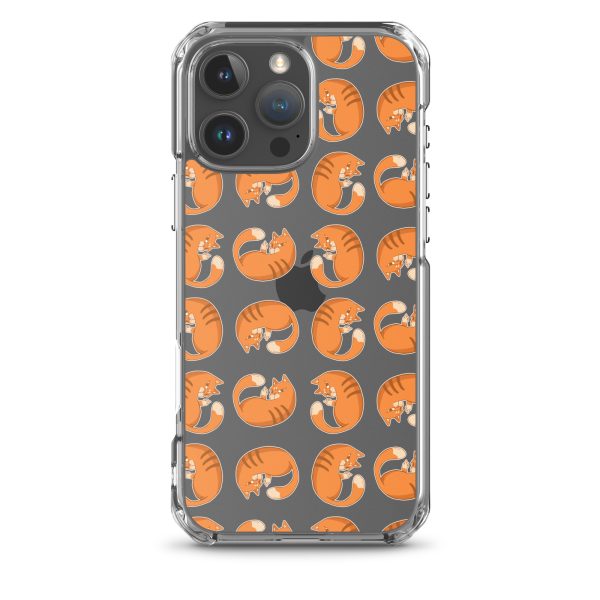 clear-case-for-iphone-iphone-16-pro-max-case-on-phone-6a1d6e143b501.jpg Orange Cat iPhone Clear Case
