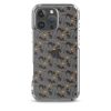 Halloween Seamless Cat iPhone Clear Case