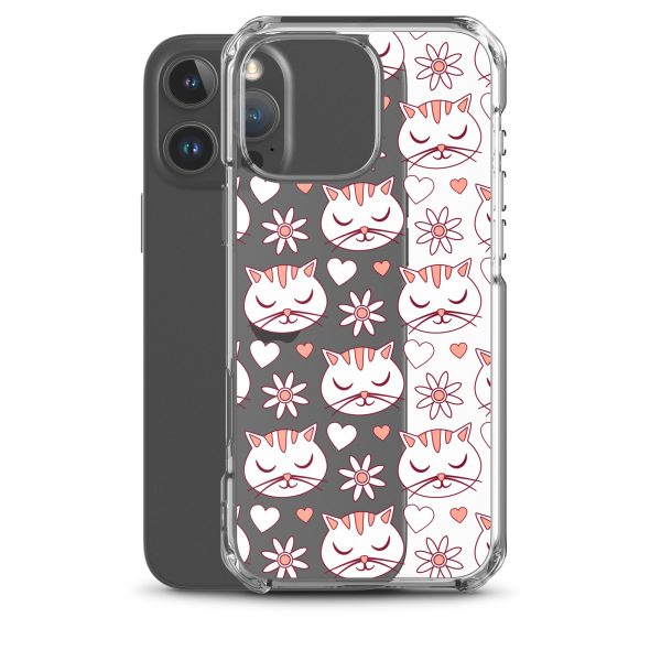 clear-case-for-iphone-iphone-16-pro-max-case-with-phone-6a1d6d62f2f97.jpg Cat Flowers and Hearts iPhone Clear Case