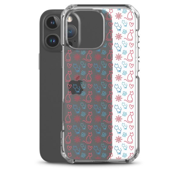 clear-case-for-iphone-iphone-16-pro-max-case-with-phone-6a1d6fc0b10e6.jpg Cats and Flowers Doodle iPhone Clear Case