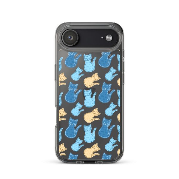 Cat Cartoon iPhone Clear Case