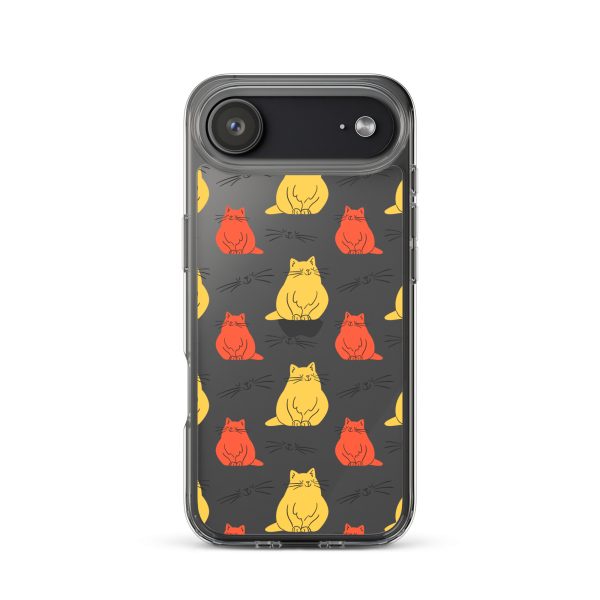 clear-case-for-iphone-iphone-17-air-case-on-phone-6a1d70b94af74.jpg Abstract Colorful Cats iPhone Clear Case