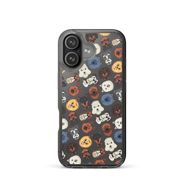 clear-case-for-iphone-iphone-17-case-on-phone-6a1d6b9c61e99.jpg Dog Heads Seamless iPhone Clear Case