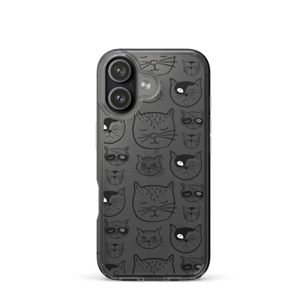 Cartoonish Cat iPhone Clear Case