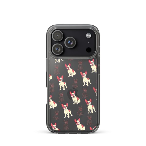 clear-case-for-iphone-iphone-17-pro-case-on-phone-6a1d6c79a3324.jpg French Bulldog iPhone Clear Case