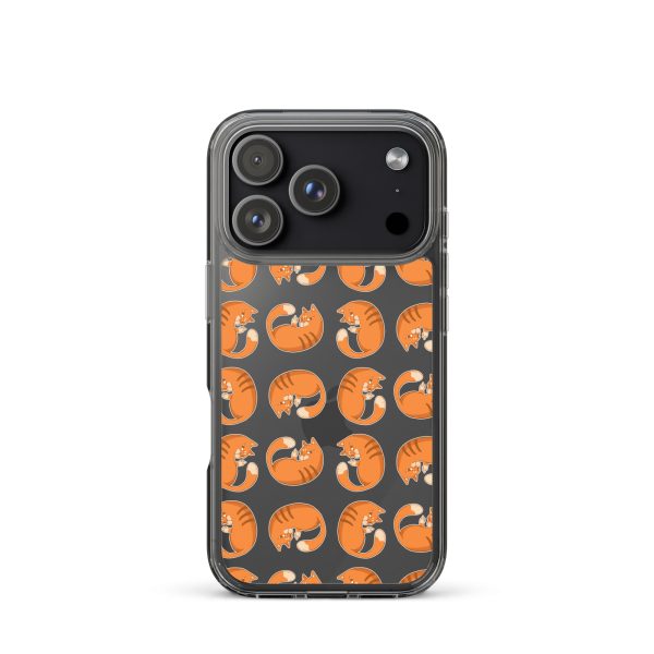 clear-case-for-iphone-iphone-17-pro-case-on-phone-6a1d6e143b818.jpg Orange Cat iPhone Clear Case